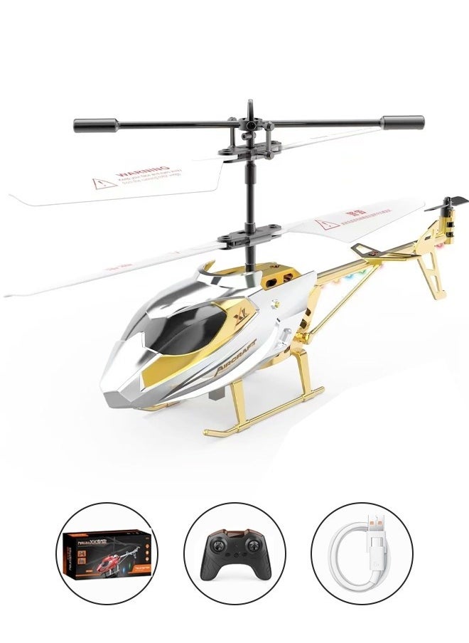 Remote Control Helicopter, RC Helicopter with 7 LED Light and Altitude Hold, One Key Take Off/Landing, Mini Helicopter Remote Helicopter Toys for Adults Kids, Model Helicopter