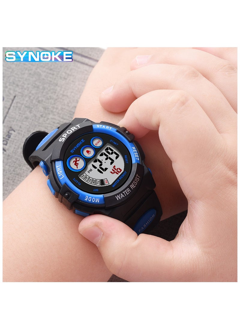 Colorful Luminous Children's Student Waterproof Electronic Watch