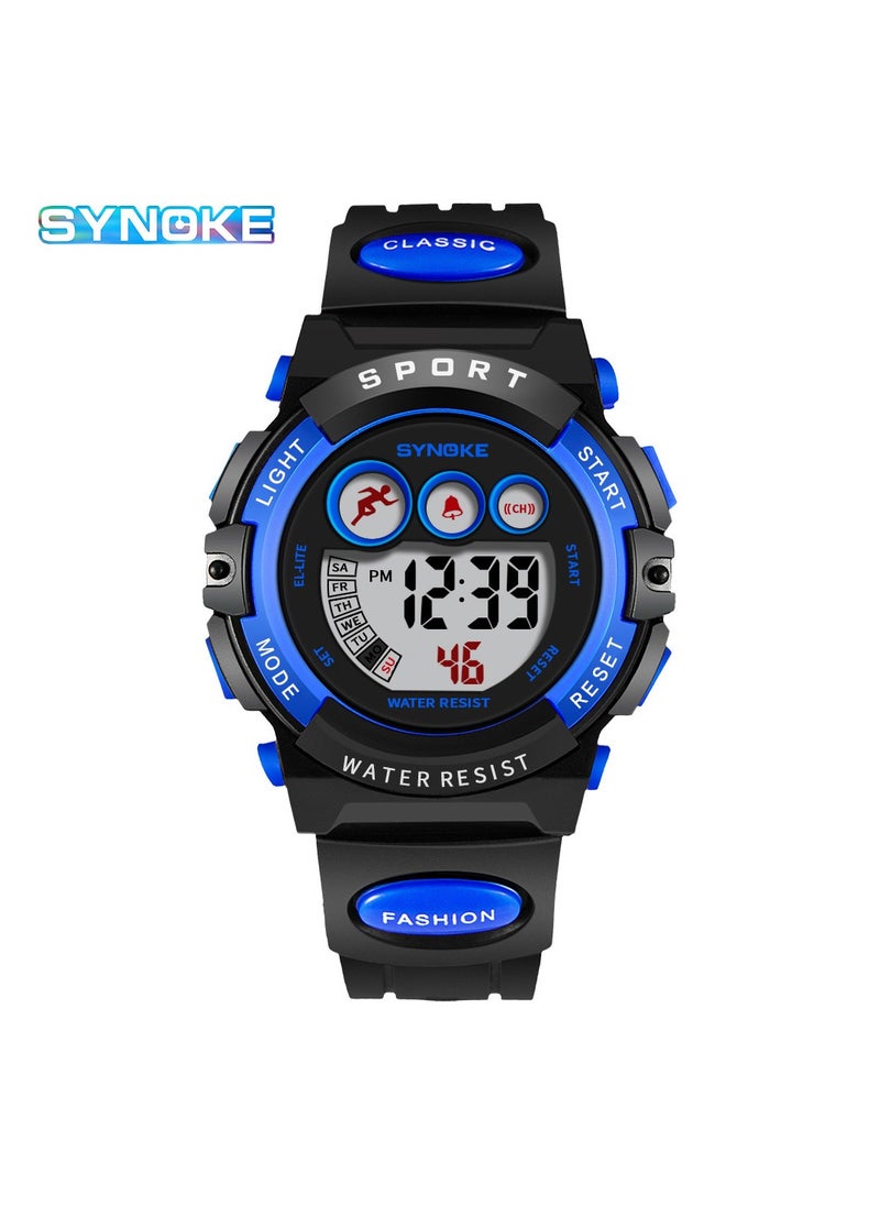 Colorful Luminous Children's Student Waterproof Electronic Watch