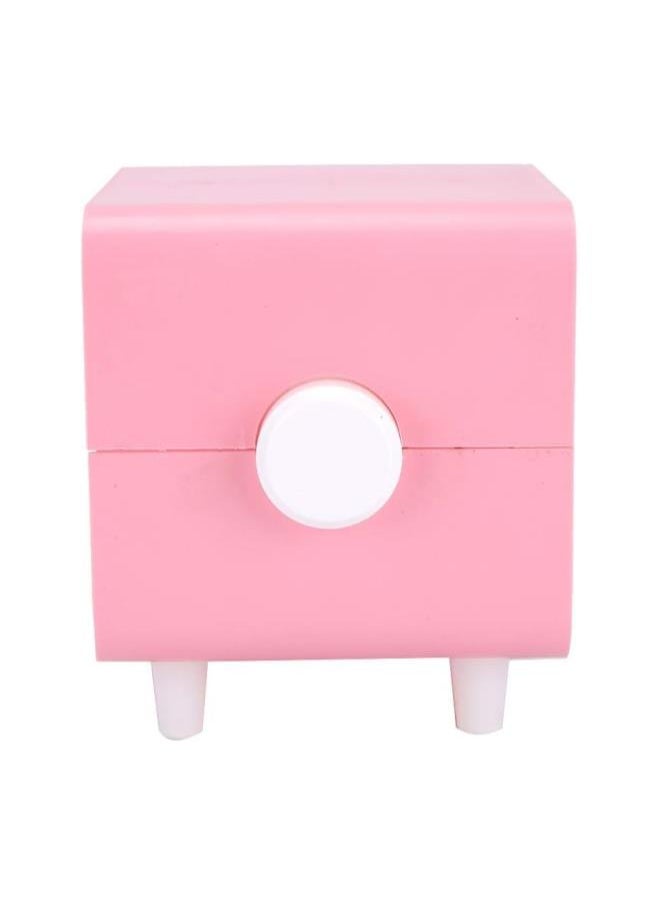 Tissue Box Cover Square, Decorative Tissue Box Holder Cute Tissue Dispenser for Bathroom Bedroom Office Car(Pink)