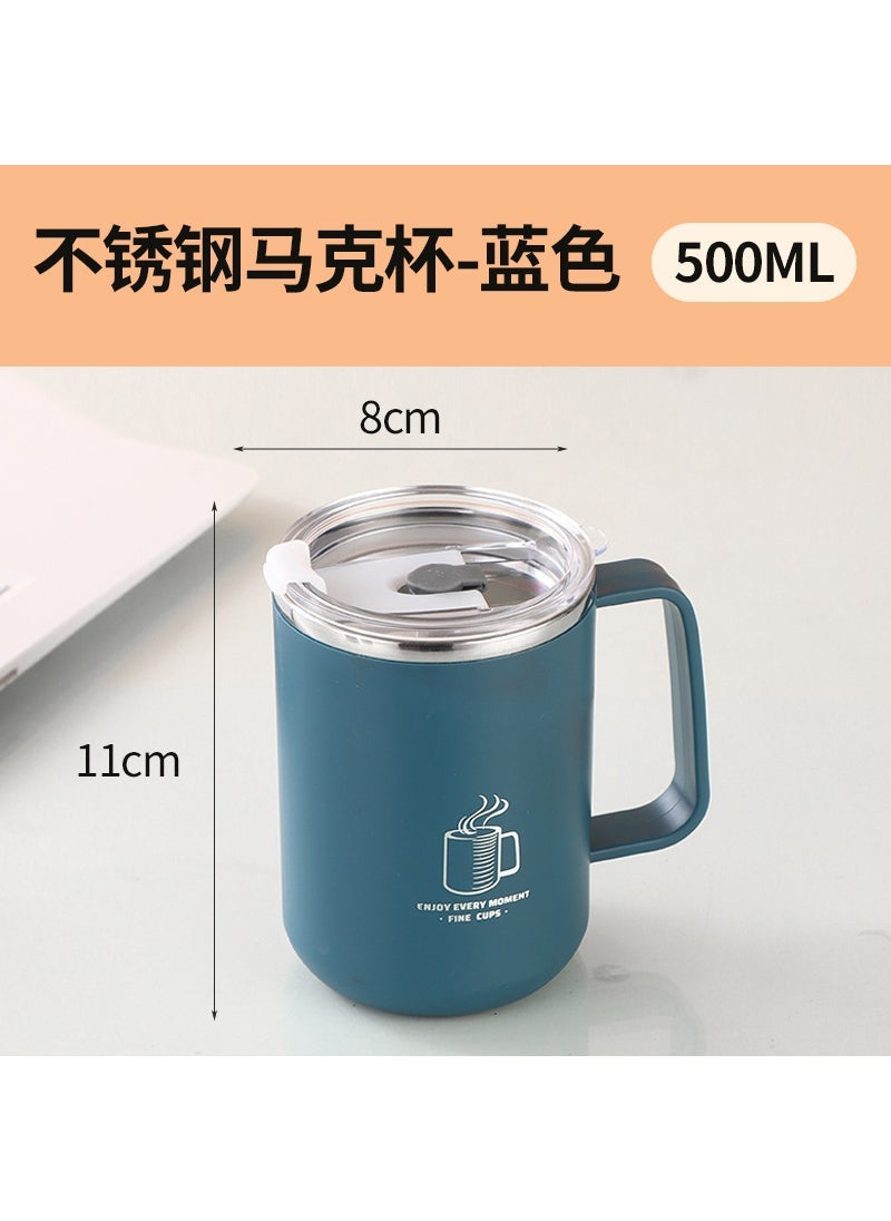 304 Stainless Kids Drinking Mug Blue [500ML]]