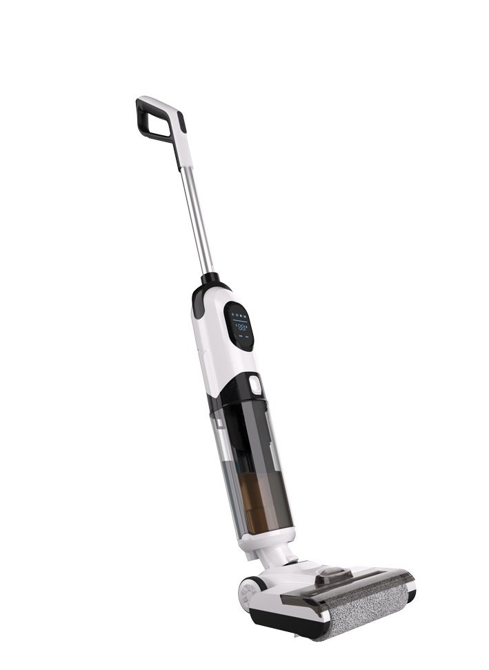 Cordless Smart All-in-one Multi-Surface Total Floor Scrubber Carpet Cleaning Machine,Wet Dry Vacuum Roller Brush Mop,Multifunctional Versatile Kitchen Waste Auto Clean Self-driven Portable Lightweight