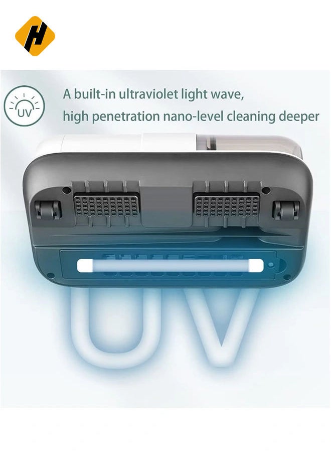 UV Vacuum Cleaner, Wireless Handheld Sofa Strong Suction Cleaning Machine, Portable Cordless Mite Removal Cleaner for Sheet, Carpets, Pillows