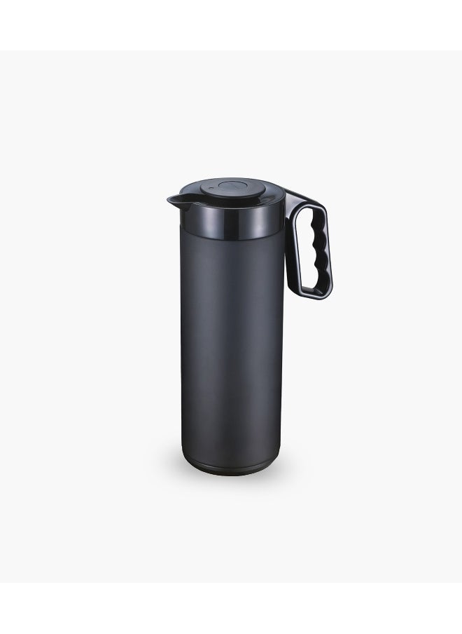 Cylinder Thermos 1L Black Matt