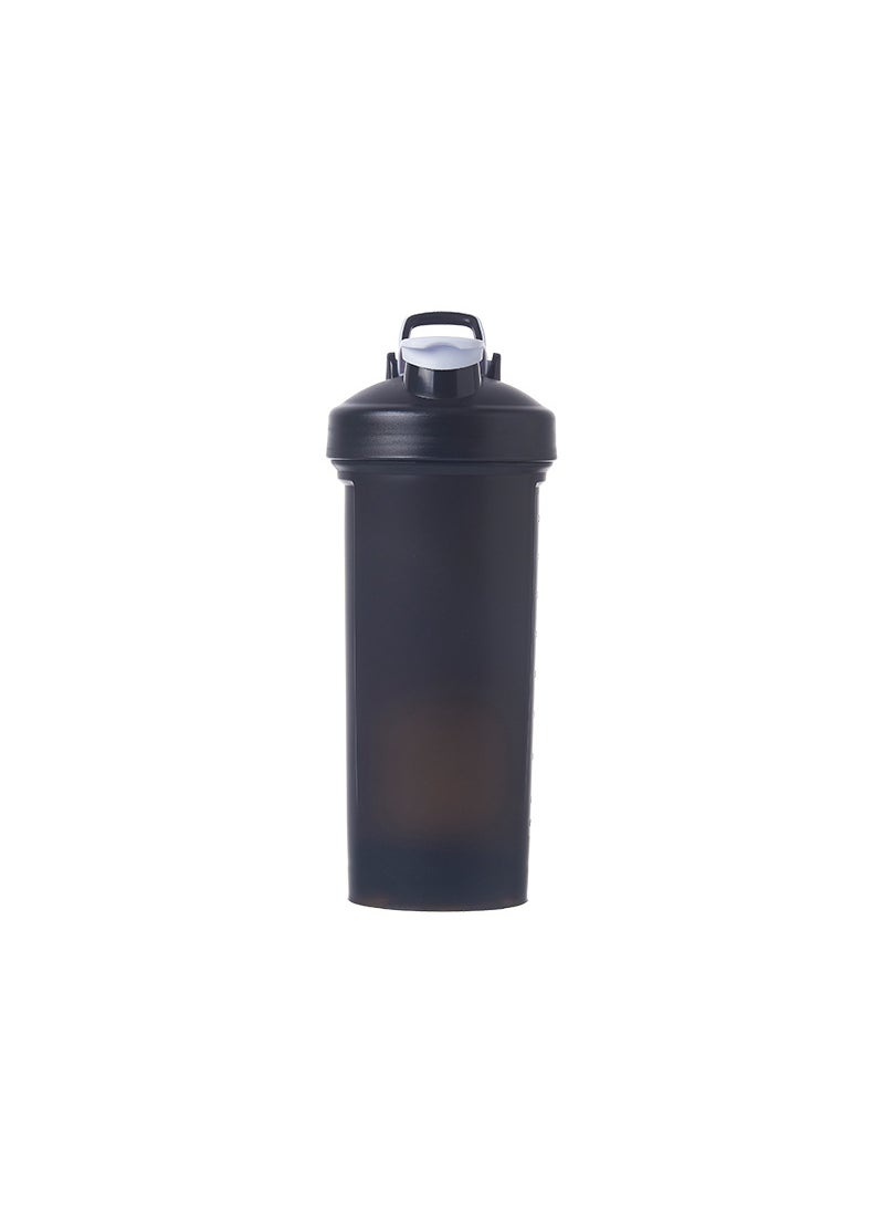 1000ML Gym Protein Shake Portable Sports Bottle Black