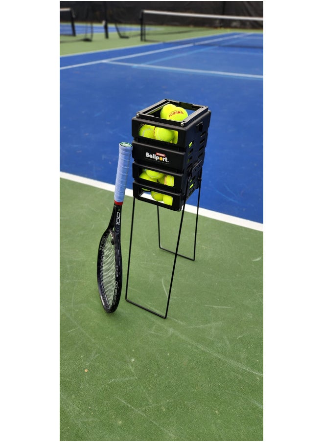 Pete Sampras Mini Ballport, Holds 36 Balls