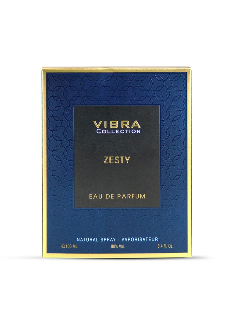 Divina Vibra Zesty EDP Long Lasting Men’s Perfume  100ml, Perfect Perfume For Every Day Use