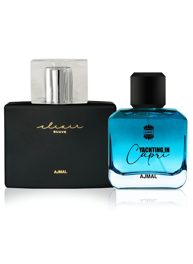 Elixir Suave EDP 100ml & Yachting in Capri - Sophisticated Fragrance Duo