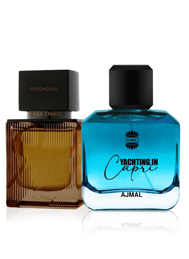 Purely Orient Patchouli EDP 75ml & Yachting in Capri - Unique Fragrance Blend