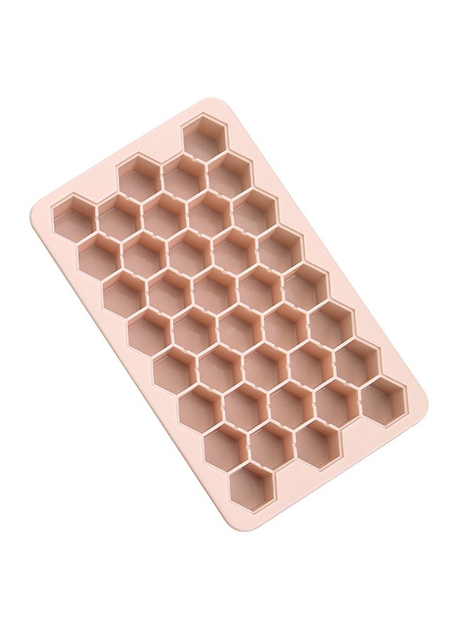 Honeycomb Shaped Ice Tray Mould Beige 210grams