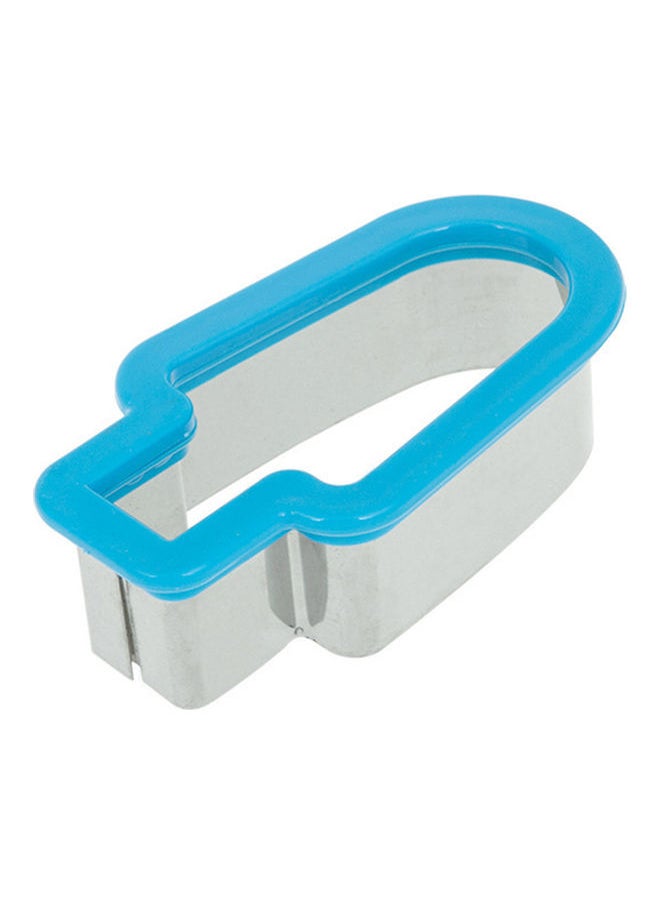 Ice Cream Shape Watermelon Slicer Blue/Silver