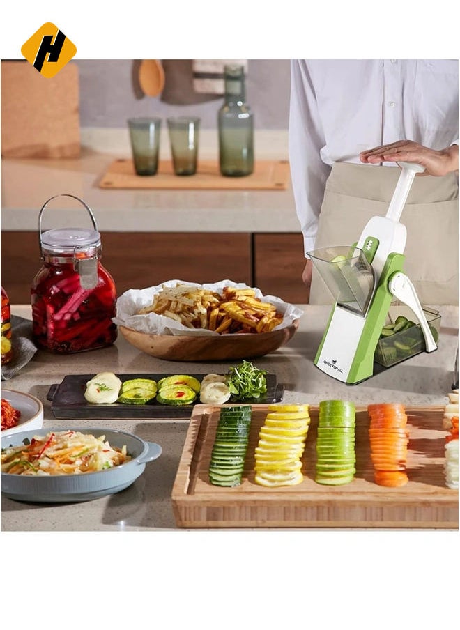 Adjustable Slicer,Mandoline Slicer,Vegetable Slicer, Food Chopper,Vegetable Cutter,Quick Dicer Fruit French Fry Julienne