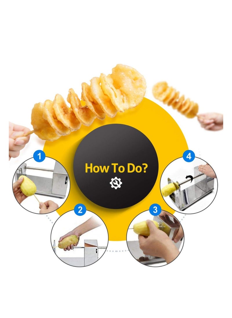 Potato Twister Machine Slicer