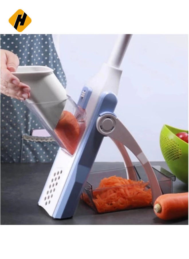 Vegetable Cutter Safe Mandoline Slicer TikTok Adjustable Vegetable Chopper Multi purpose Food Vegetable Slicer for Kitchen