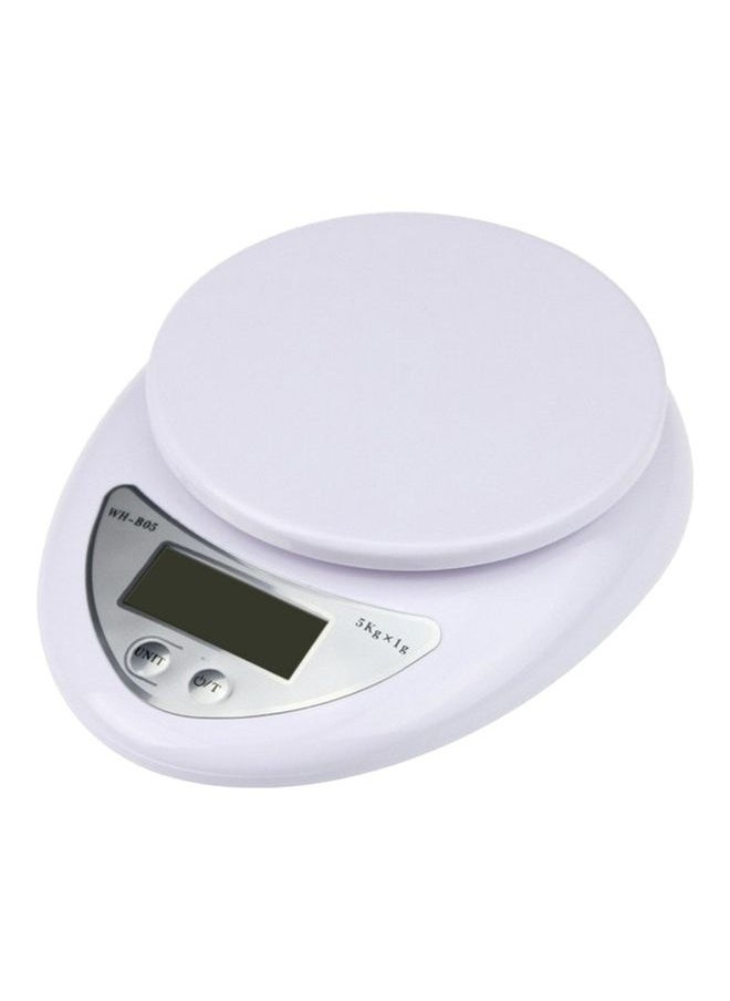 Digital Kitchen Food Scale White