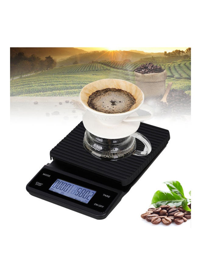 Digital Kitchen Scale Food Coffee with Timer black N50858721A, N43500014A, N40860078A, N21161607A, N22491752A, N28861868Acm