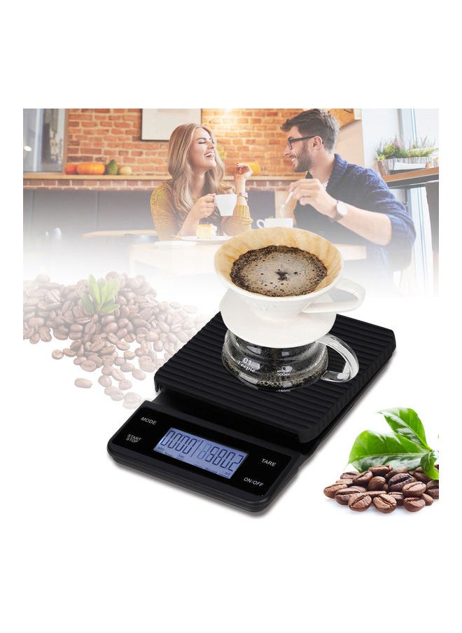 Digital Kitchen Scale Food Coffee with Timer black N50858721A, N43500014A, N40860078A, N21161607A, N22491752A, N28861868Acm