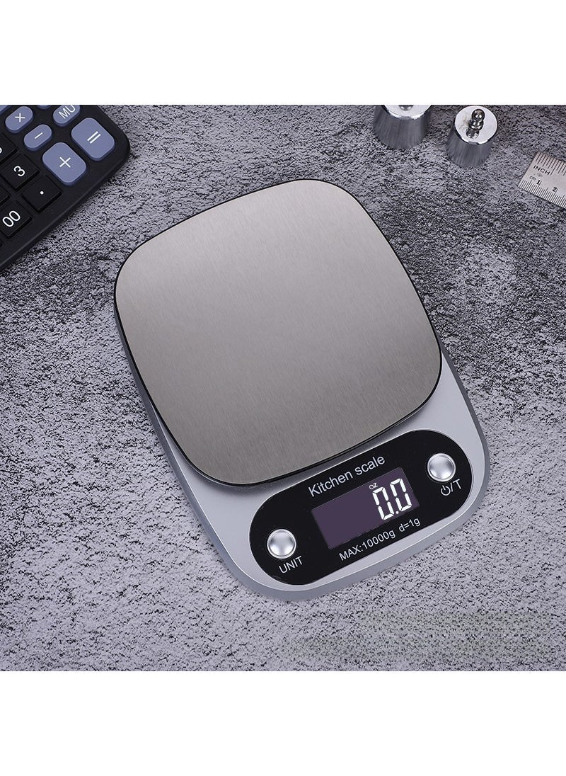 1 x 5 pcs Stainless Steel Kitchen Scale CH305 10kg/1g