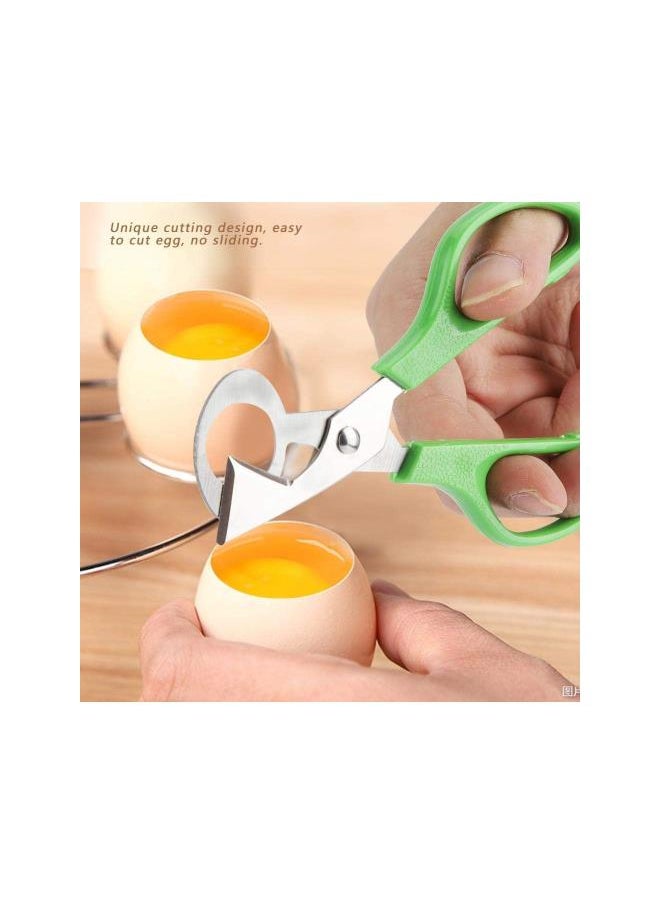 Stainless Steel Quail Egg Scissors for Home Kitchen