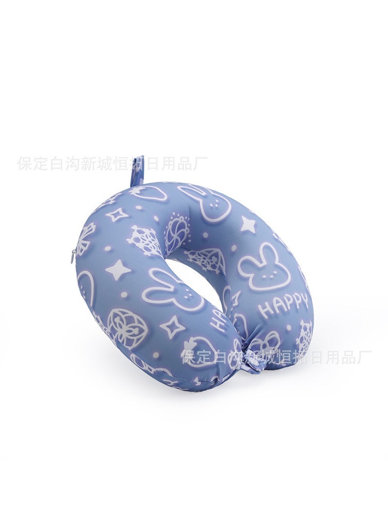 Wholesale U-shaped pillow custom logo office lunch break pillow neck pillow travel neck pillow aircraft car U-shaped pillow