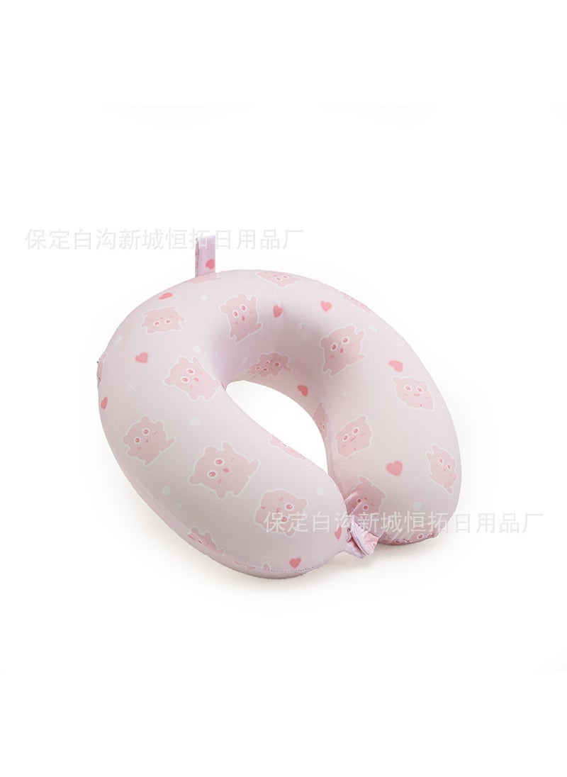 Wholesale U-shaped pillow custom logo office lunch break pillow neck pillow travel neck pillow aircraft car U-shaped pillow