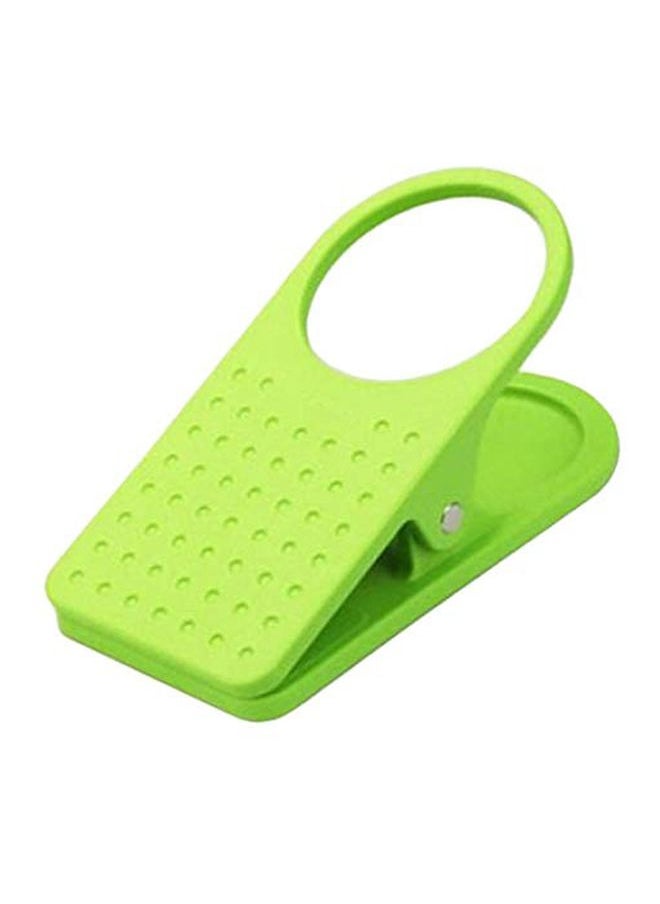 Table Clip Cup Holder Green 16x7.5x3centimeter