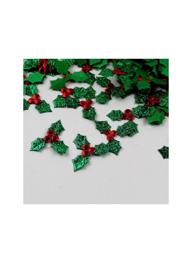 100pcs Christmas Applique Patches Embroidery Patches Sequins Iron On Badges Sew-on Patches Clothes Embellishments for Sewing DIY Craft Christmas Wreath Decor