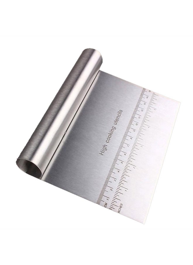 Cake Smoother Cutter Scale Silver