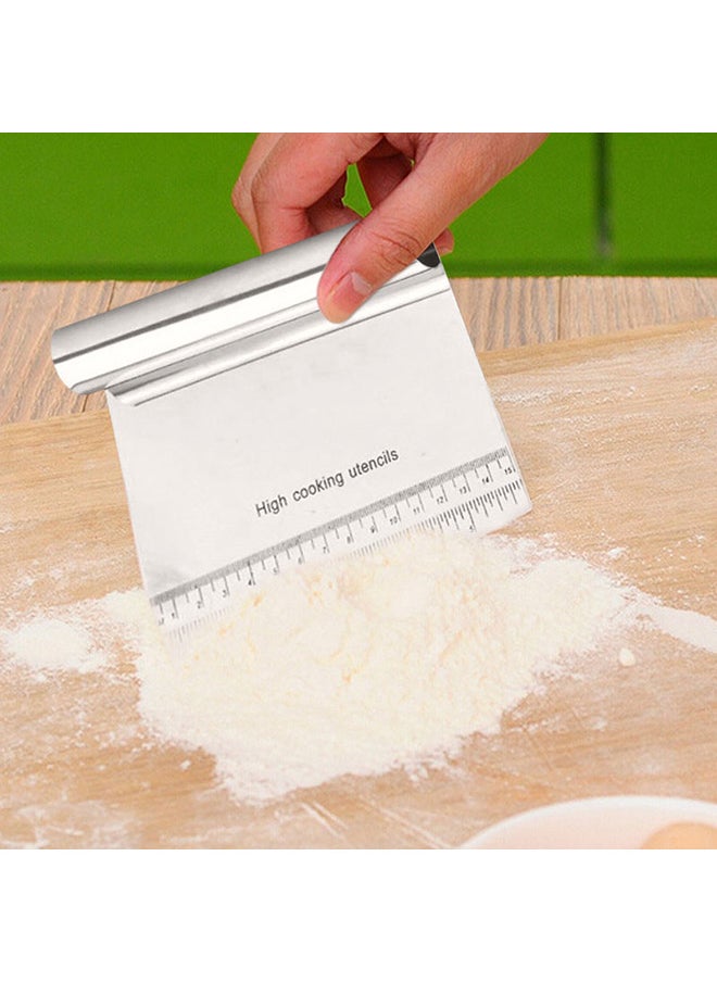 Cake Smoother Cutter Scale Silver