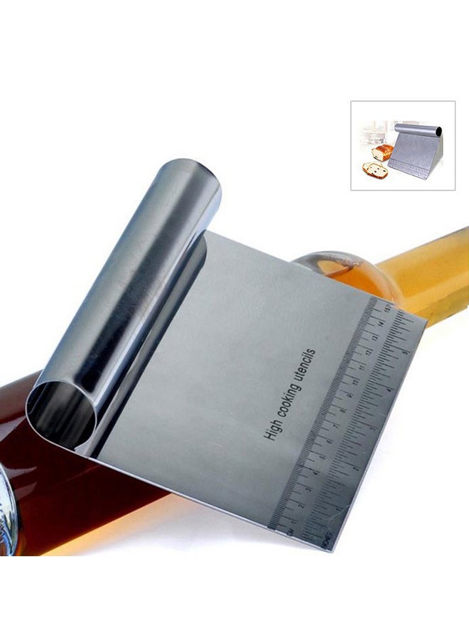 Cake Smoother Cutter Scale Silver