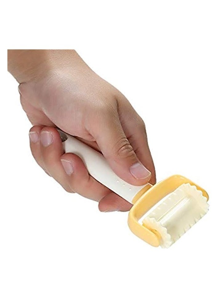 Rolling Dough Cutters,Cookies Biscuits Mold Dumpling Ravioli Skin Maker, Circle Square Dough Stamp Pasta Press Tool Accessory for Kitchen Bakery