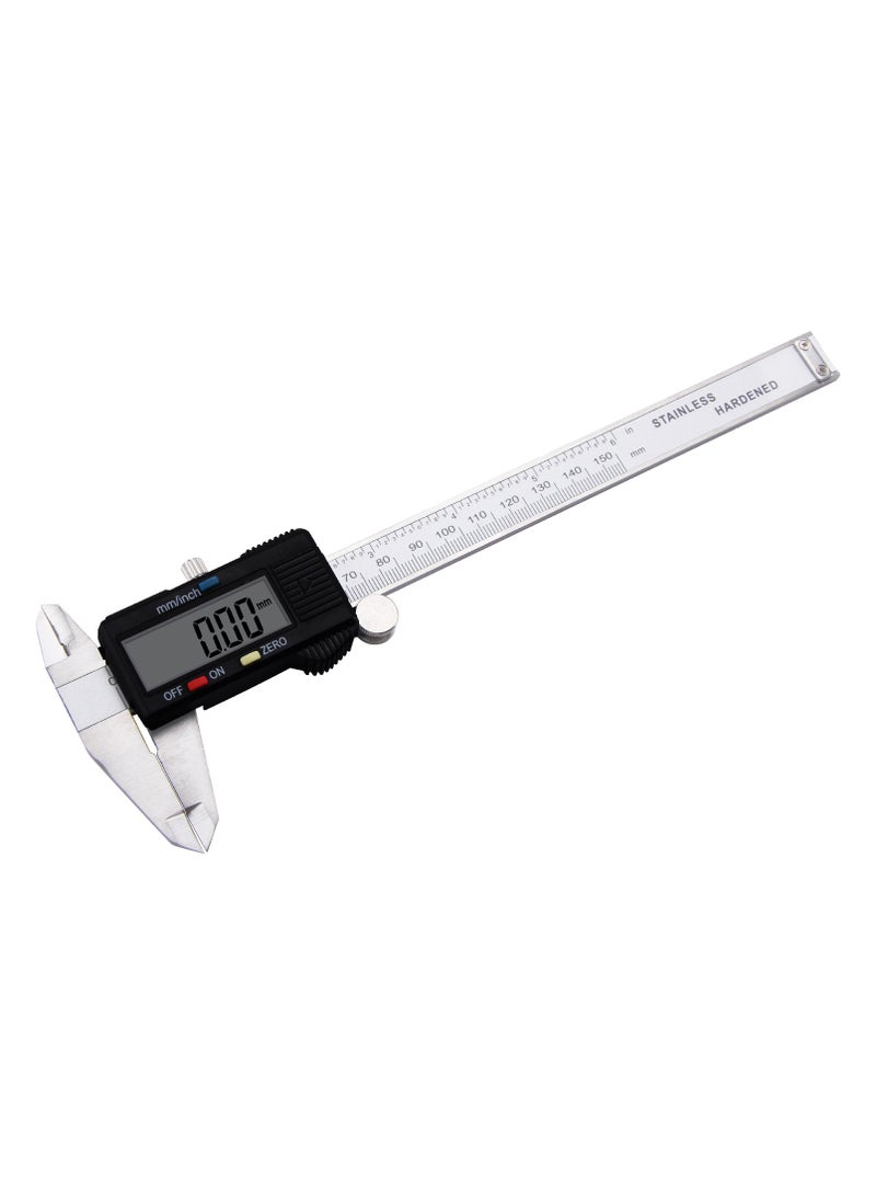 Digital Vernier Calipers – High-Precision Stainless Steel Measuring Tool with LCD Display Metric Units