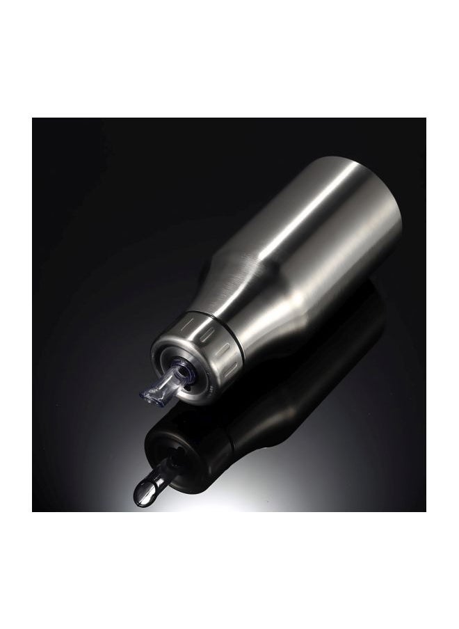 Stainless Steel Oil Dispenser Silver 500ml