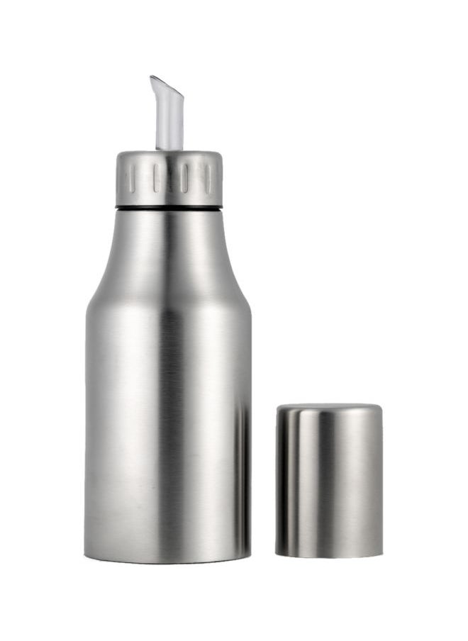 Stainless Steel Oil Dispenser Silver 500ml