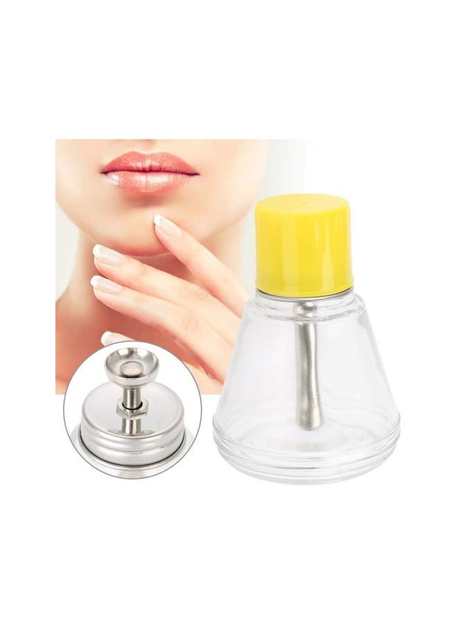 Pump Dispenser Bottle, Pressing Bottle Glass Liquid Dispenser Pump Empty Bottle for Nail Polish Remover Makeup Remover Lotion Body Wash 150ml