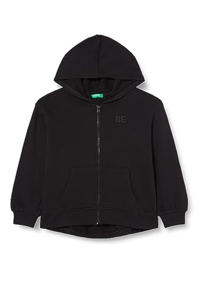 Zip-Up Sweatshirt With 