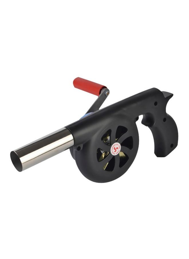 BBQ Air Blower Black/Red 30x20x10centimeter