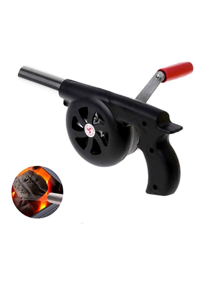 BBQ Air Blower Black/Red 30x20x10centimeter