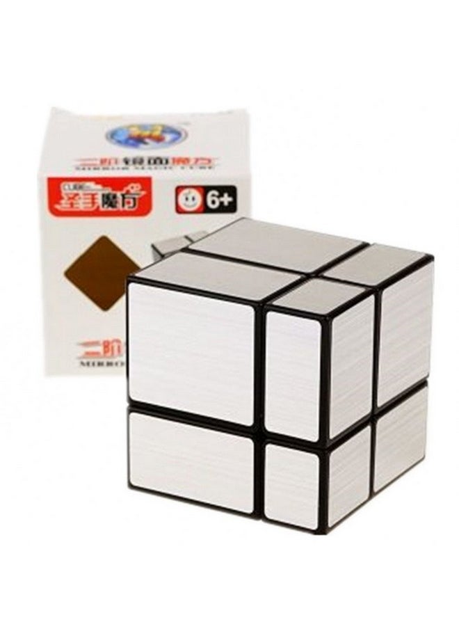 2X2 Mirror Black Body With Silver Magic Cube Mirror Silver Blocks 2X2X2 Speed Cube