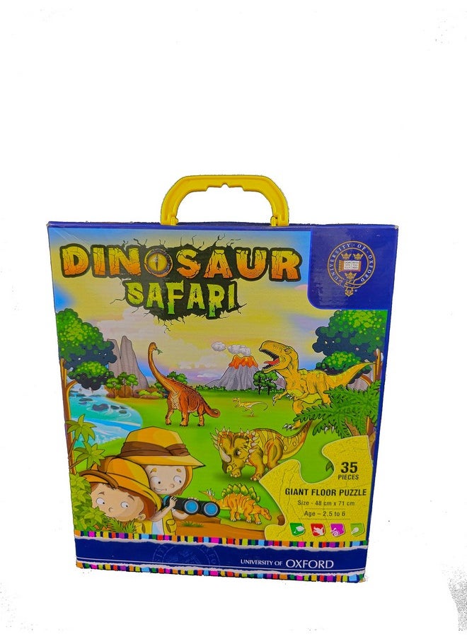 Dinosaur Safari Giant Floor Puzzle,Puzzles For Kids, Jigsaw Floor Puzzle, For Kids 3+