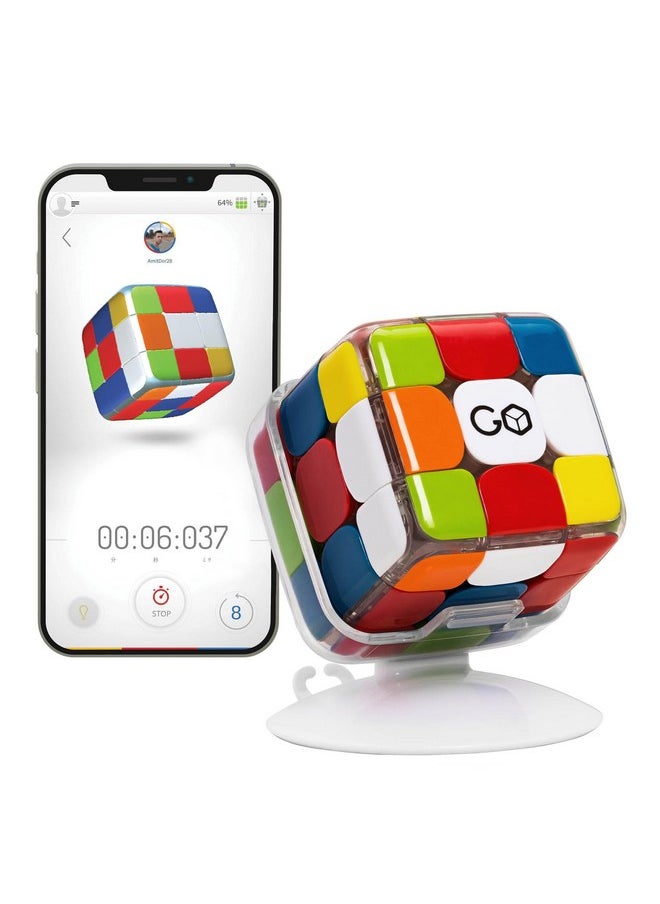 Edge Full Pack - Smart Cube 3D Puzzle Game - Speed Cube 3X3 Magnetic Technology - Interactive Brain Teaser Puzzles For Adults & Kids With Free App