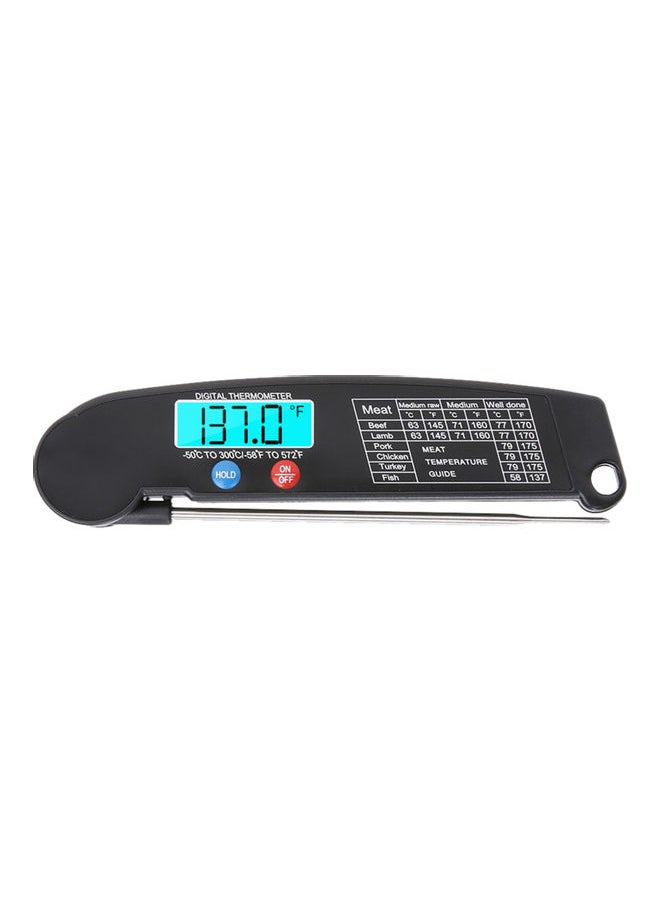 Digital Kitchen Thermometer Black