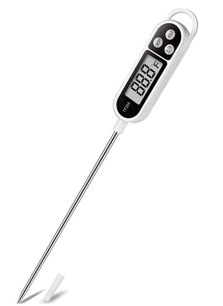 Digital Instant Read Meat Thermometer Kitchen Cooking Food Candy for Oil Deep Fry BBQ Grill Smoker temperature Milk Etc