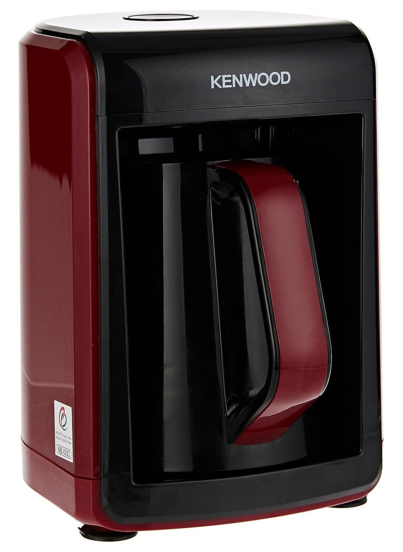 Turkish Coffee Maker Up To 5 Cups Turkish Coffee Machine For Slowly Brewed Delicious Turkish Coffee 535W Ctp10.000Br Black/Red Kenwood