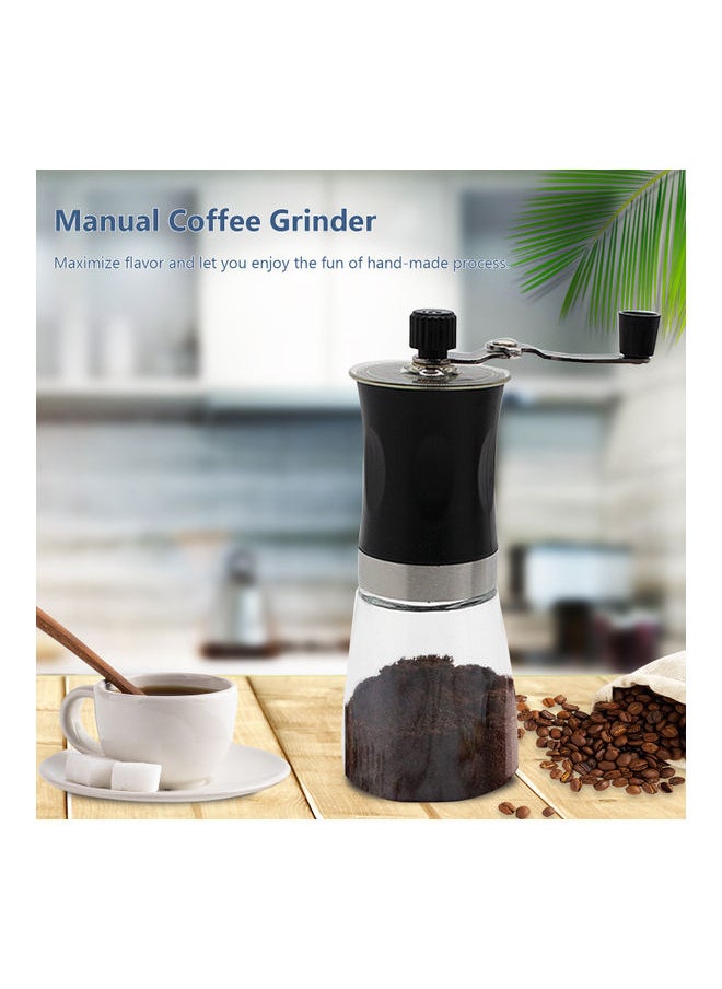 Manual Coffee Grinder Black 19.5x7.3x7.3cm