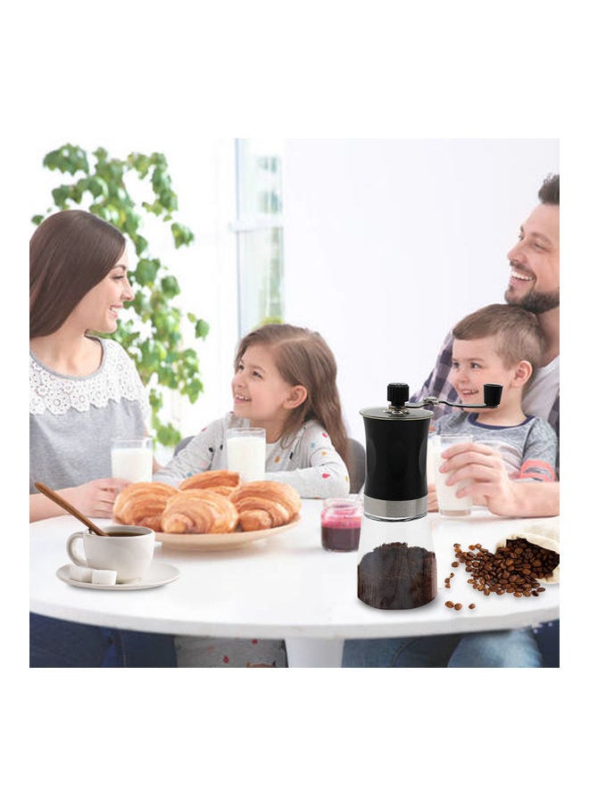 Manual Coffee Grinder Black 19.5x7.3x7.3cm