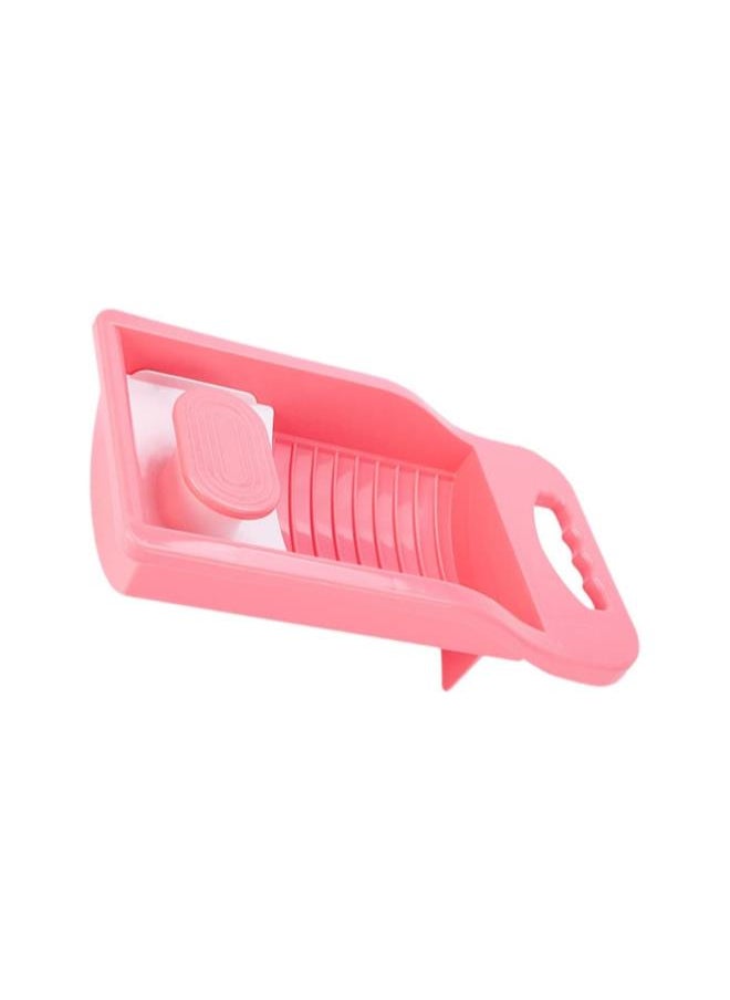 Mini Hand Wash Board, Wash Board Plastic Washing Board Household for Students Clothes Clean Laundry ( Pink )