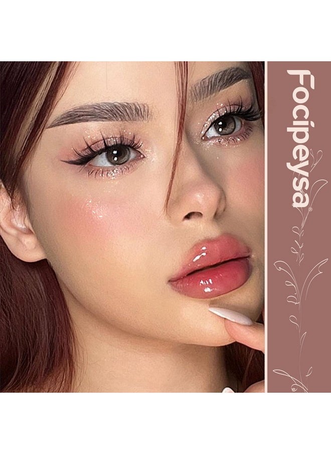 Lashes Manga Lashes Japanese Anime Cosplay Eyelashes Wispy Faux Mink Lashes 15Mm Natural Lashes Pack By Focipeysa