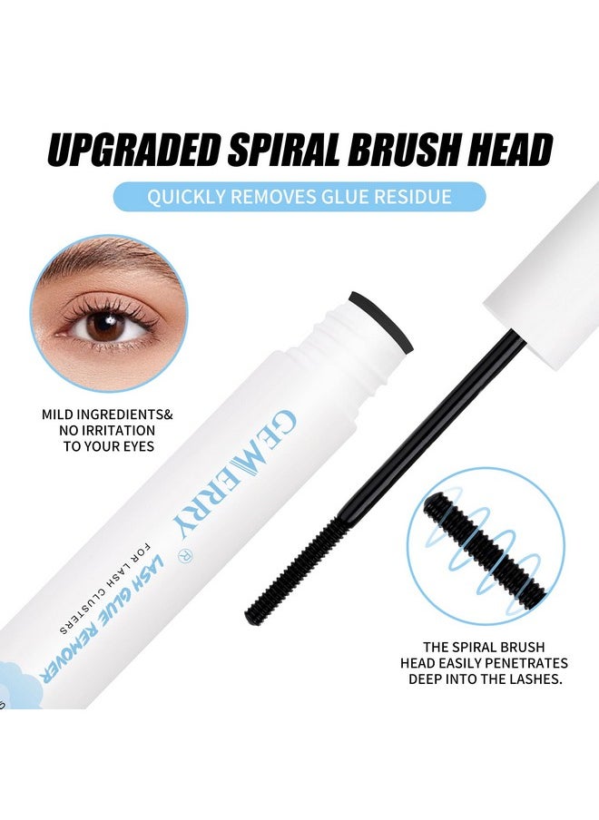 Lash Remover For Lash Extensions 5Ml Cluster Lash Glue Remover For Lash Clusters Self-Use Lash Extension Remover Gentle Non-Irritating Mascara Wand Eyelash Extension Remover