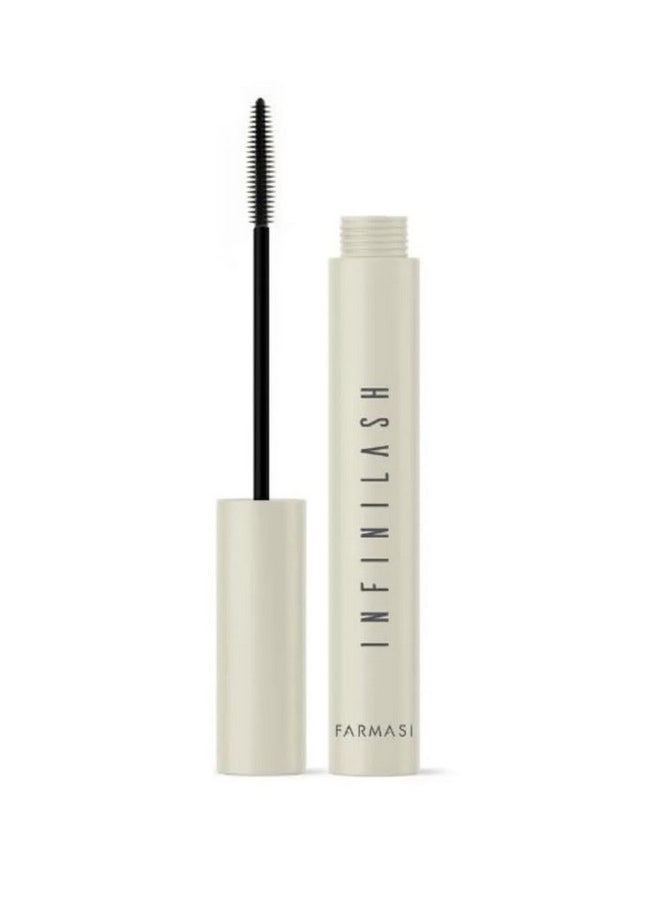 Mascara Infinilash, Ultra Black Finish, Weightless Length, Twin-Vortex Design Brush 0.33 Fl Oz